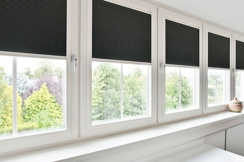 Plissé in frame KeJe