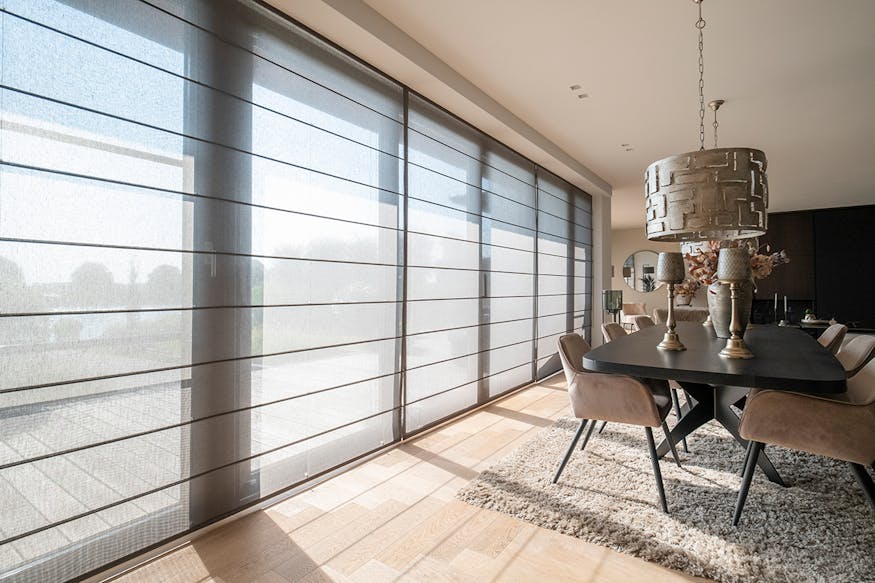 Raamdecoratie schuiframen