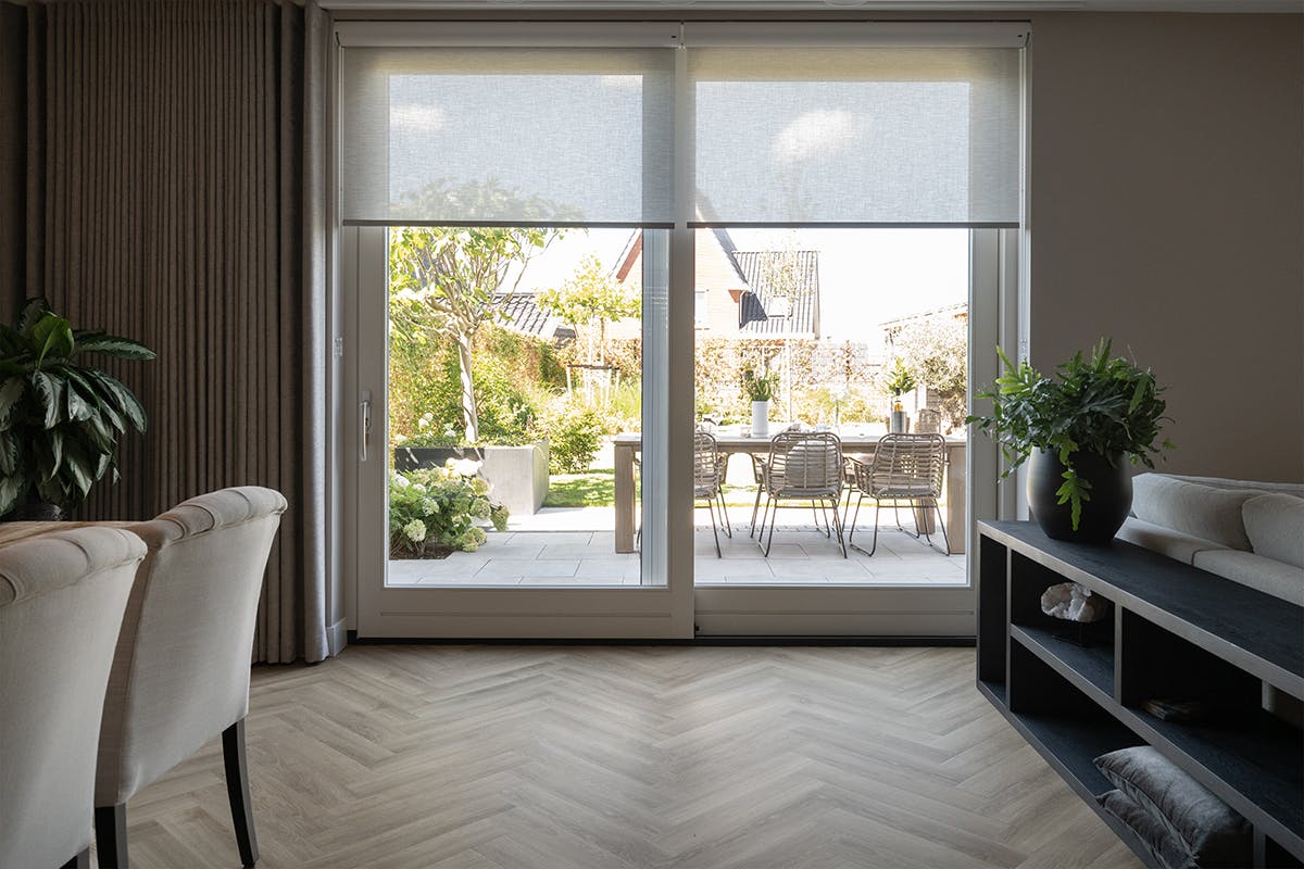 Rolgordijn schuiframen