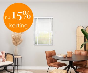 Voorjaarsactie 2024 - Houten jaloezieen