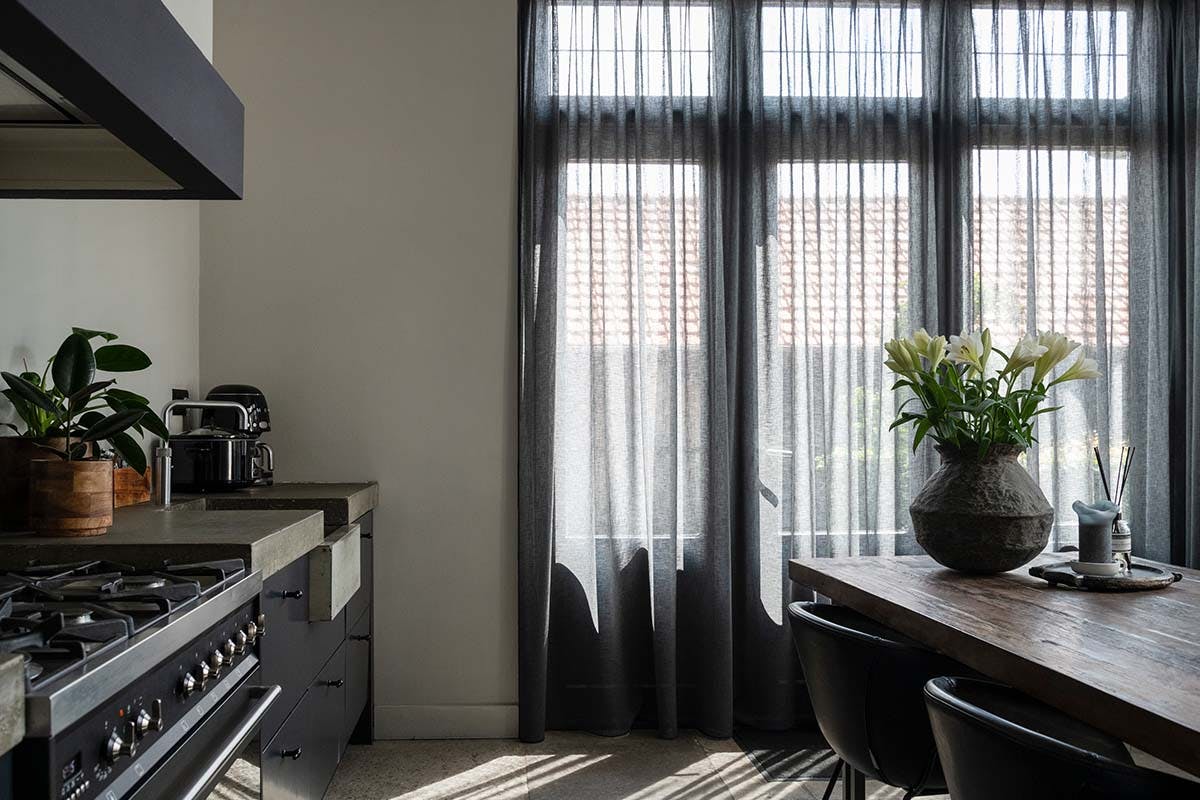 Vitrage en inbetween gordijnen op maat