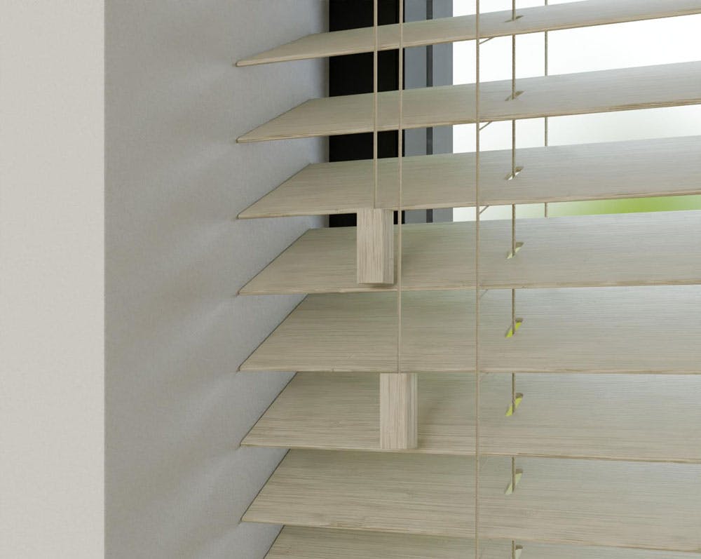 Houten jaloezie Paulownia 50mm | inhuis