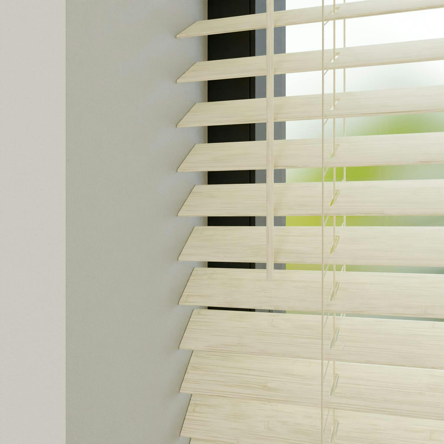 Houten jaloezie Bamboe 25mm | inhuis