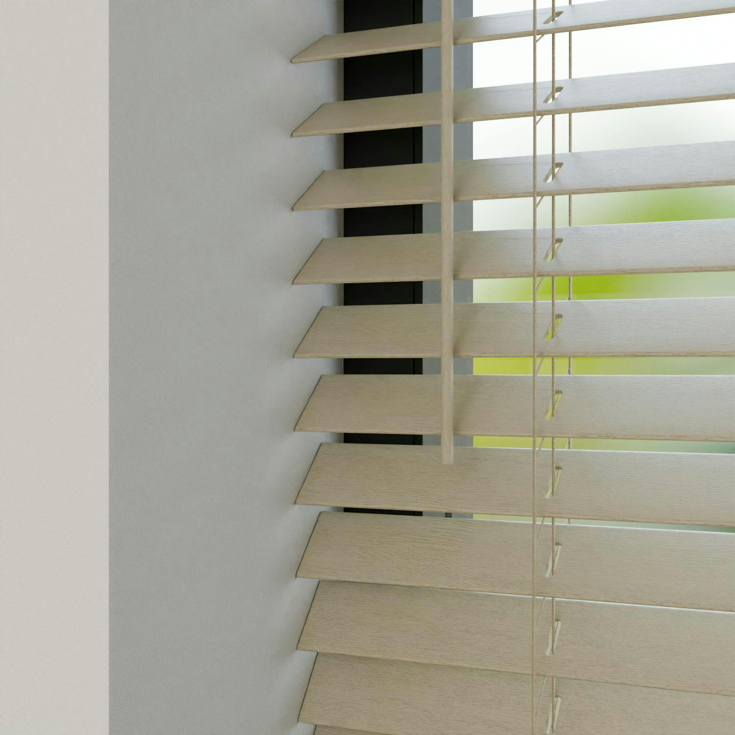 Houten jaloezie Modern 25mm | inhuis