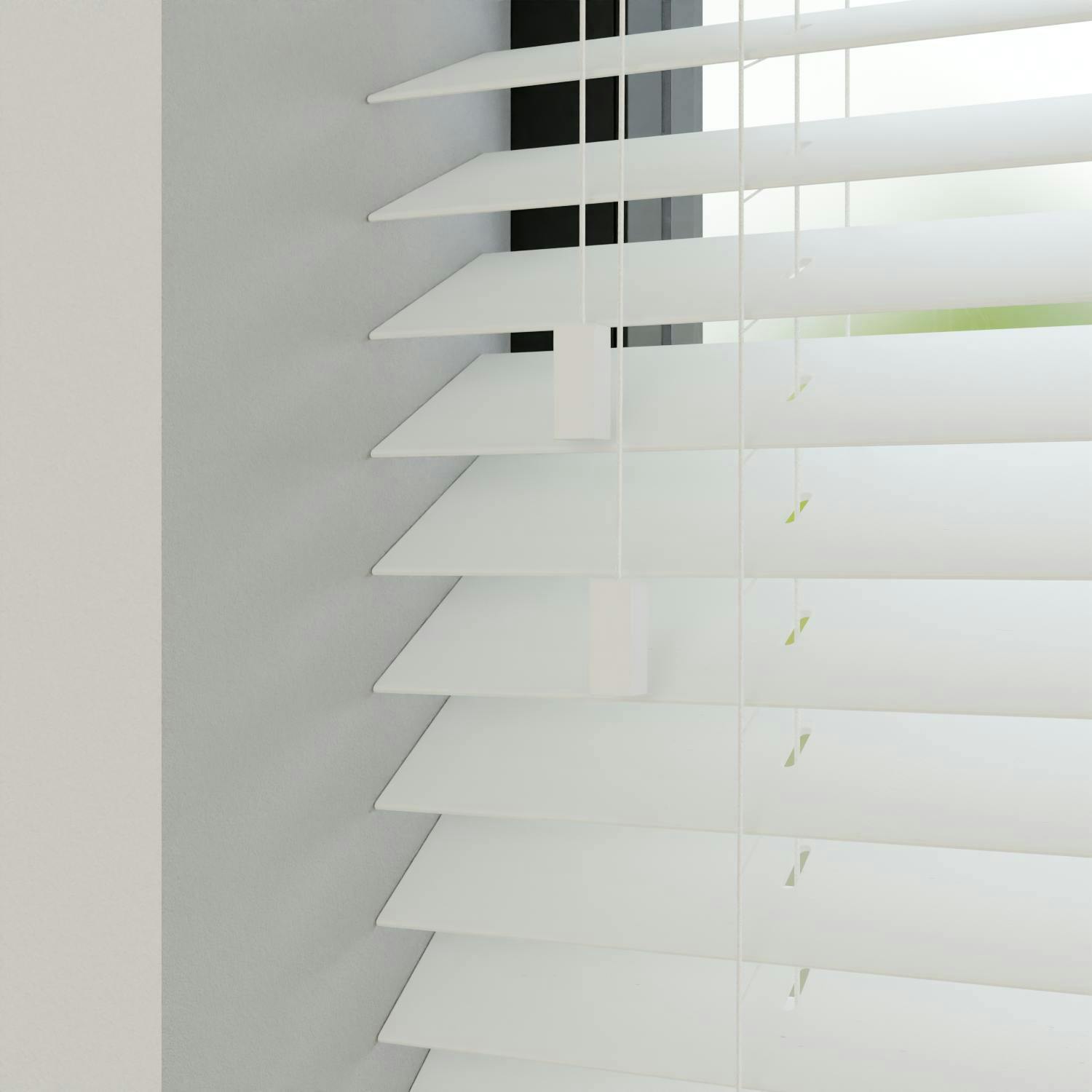 Houten jaloezie Basic 50mm | inhuis